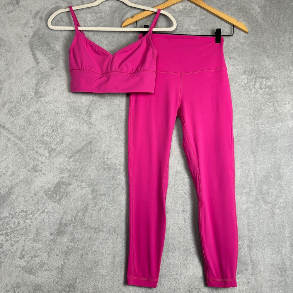 lululemon athletica Pink workout set